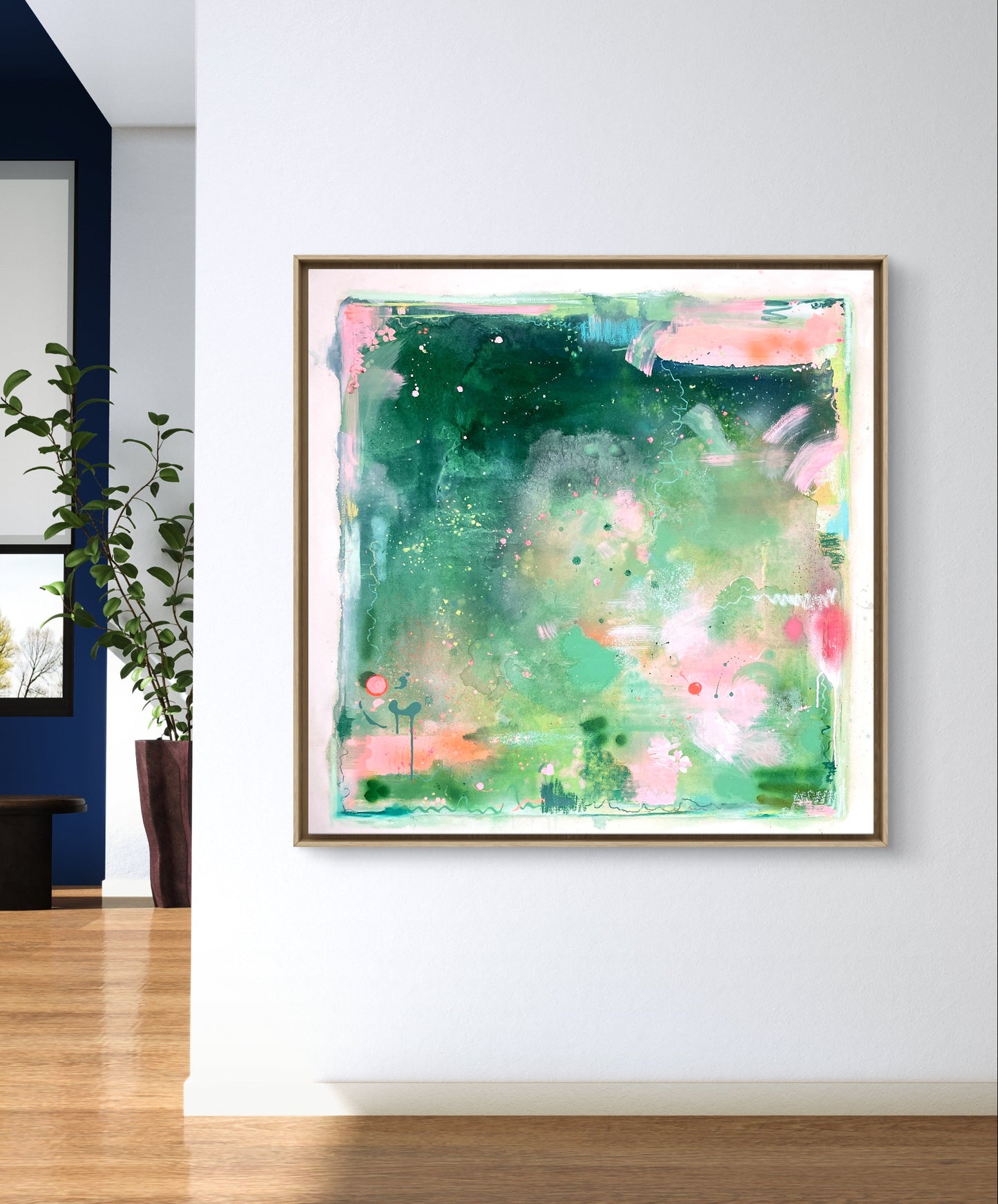 Soft Collision|100x100cm
