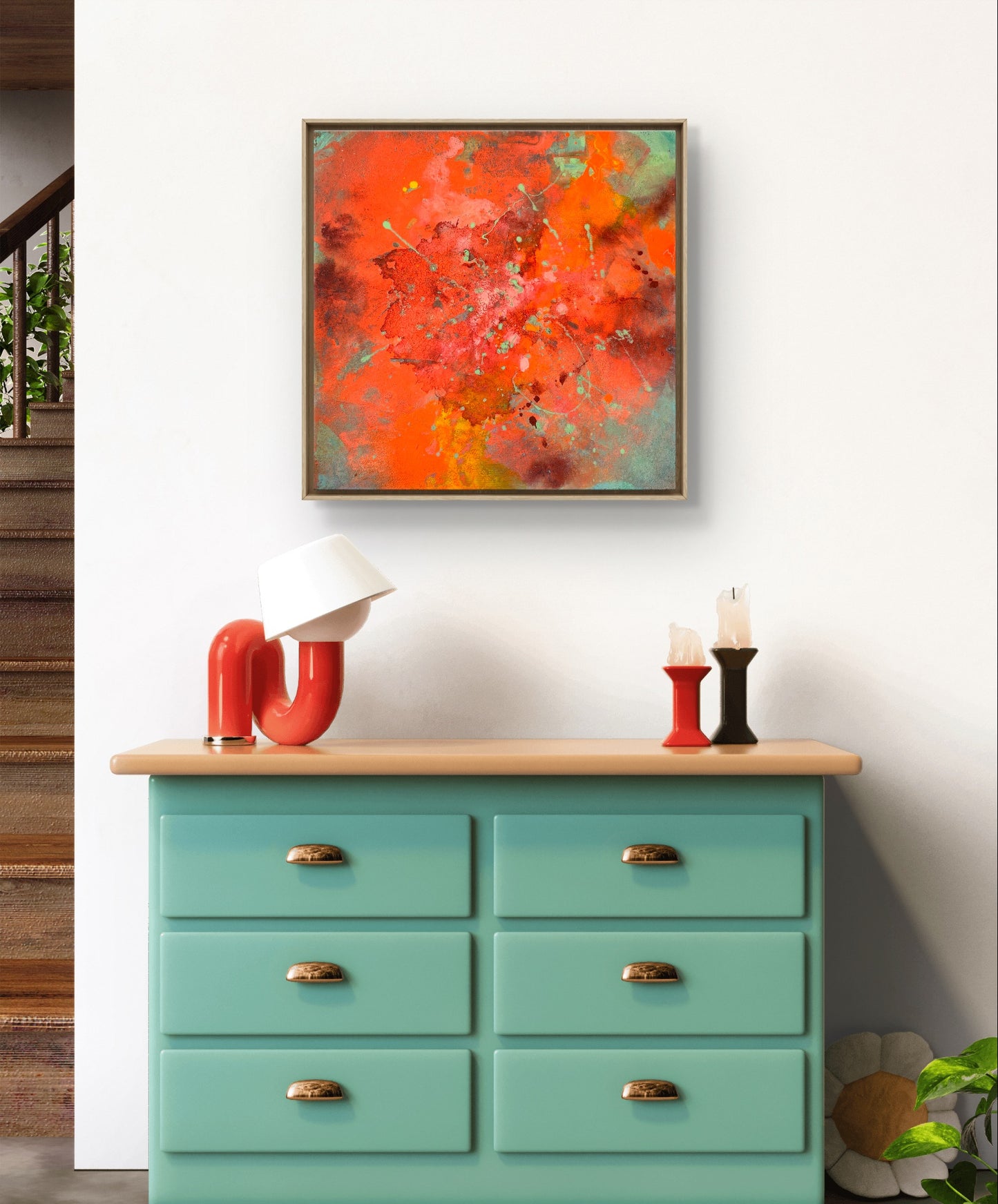 spring glow no. 2 |50x50 cm