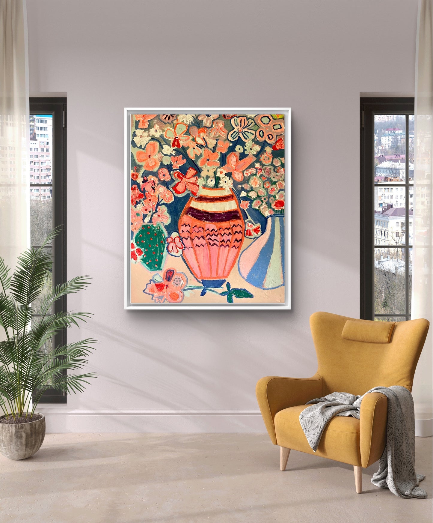 die Sprache der Blumen| 100x80 cm