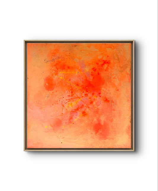 spring glow No 1 |100x100cm